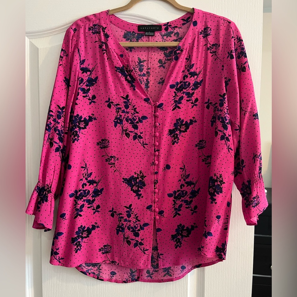 Sanctuary Floral Blouse